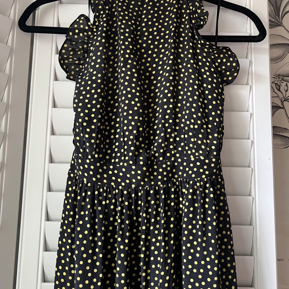 See By Chloe Ruffled Hem Dress Size 2 - Picture 3 of 9